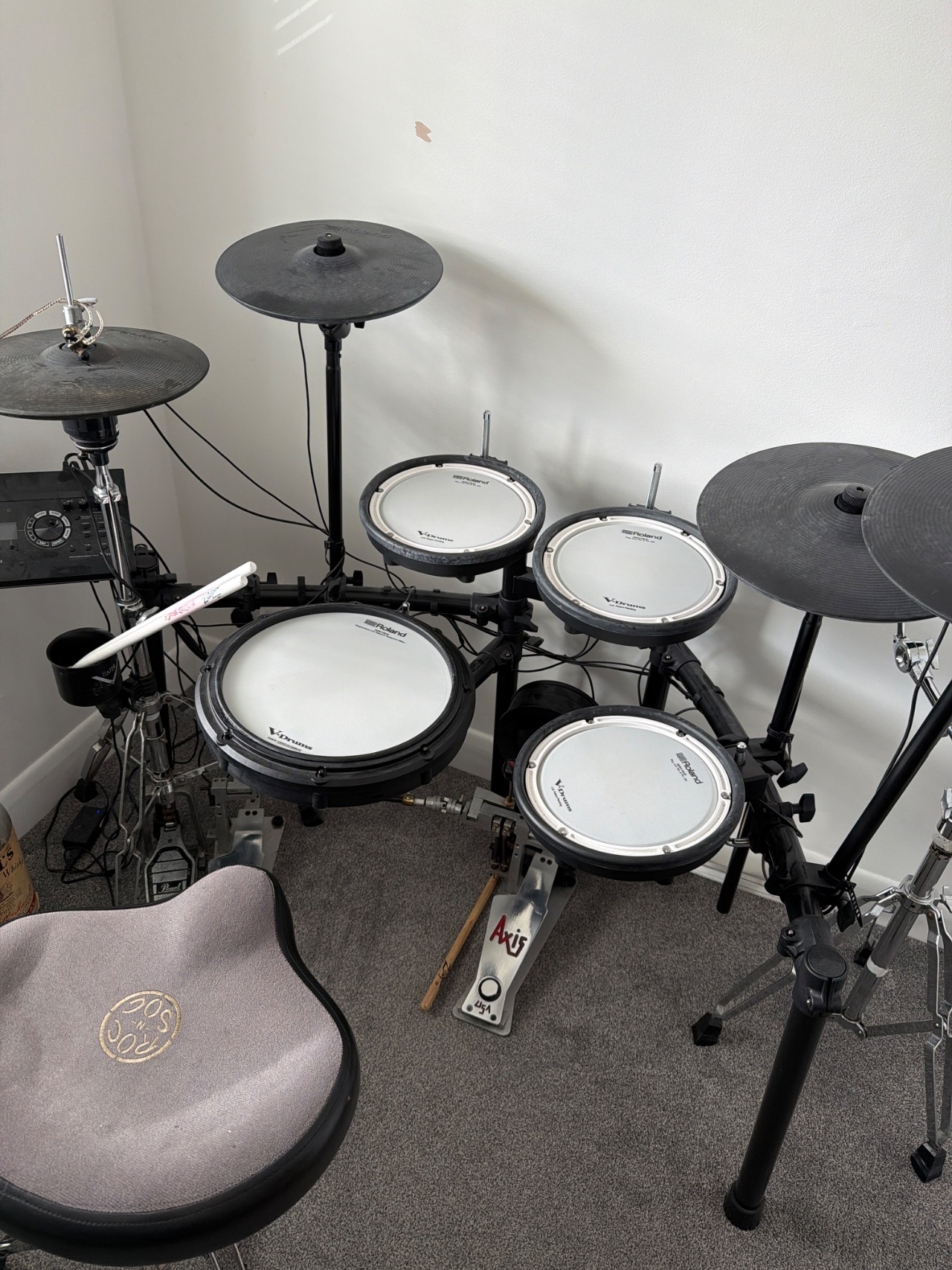 Chris @ Drum Faster 2026 setup